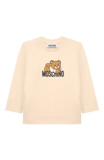 Хлопковый лонгслив Moschino