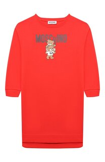Хлопковое платье Moschino
