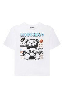 Хлопковая футболка Moschino
