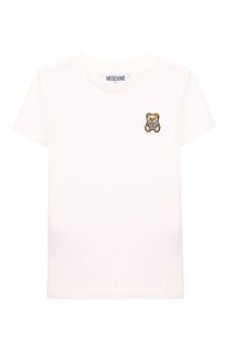 Хлопковая футболка Moschino