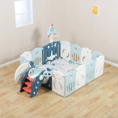 Манежи Манеж UNIX Kids Манеж UNIX Kids SUPREME Space 160x160 Blue