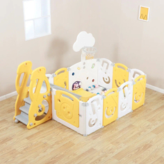 Манежи Манеж UNIX Kids Манеж UNIX Kids SUPREME Music 160x160 Yellow