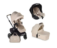 Коляски 3 в 1 Коляска Jane Crosslight 3 с люлькой Sweet Sweet и автокреслом Koos I-Size 3 в 1