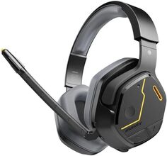 Гарнитура wireless Dareu EH755 игровая Black-Grey (черная/серая), подключение 2.4GHz+Bluetooth
