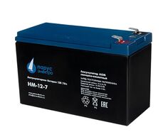 Батарея Парус электро HM-12-7 для ИБП (AGM/12В/7,2Ач/клемма F2)