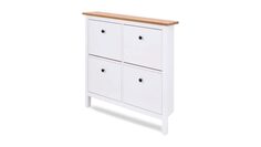 Тумба для обуви Terek 106, цвет белый , светло-коричневый Home