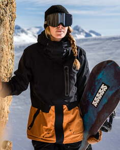 Женская Сноубордическая Куртка A/Div Tropper Stx Black Billabong