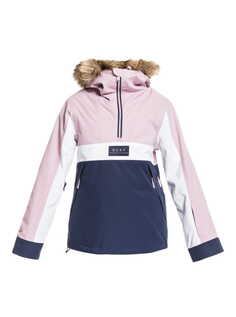 Детская Сноубордическая Куртка ROXY Shelter Medieval Blue