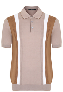 Пуловер BML Polo Buttons Neck Short Sleeve, 300074 BML