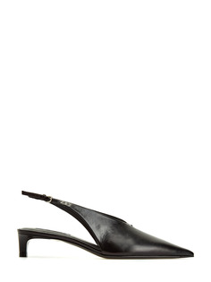 Туфли-слингбэки из мягкой телячьей кожи с заостренным мыском Jil Sander