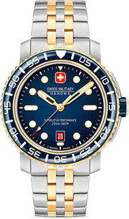 Швейцарские наручные мужские часы Swiss military hanowa SMWGH0001760. Коллекция Black Marlin