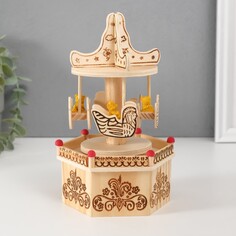 Сувенир дерево музыкальный механический NO Brand