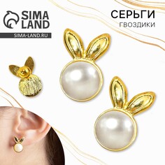 Серьги гвоздики Art Beauty