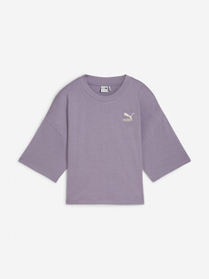 Футболка женская оверсайз PUMA, Фиолетовый