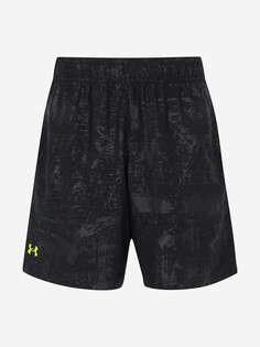 Шорты мужские Under Armour Woven Emboss, Черный