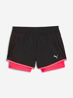 Шорты женские PUMA Velocity, Черный
