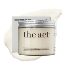 Крем для тела THE ACT Крем-баттер для тела с маслом кокоса 170.0