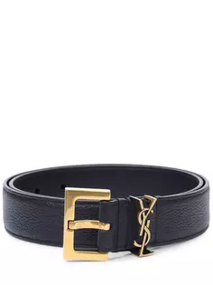 Ремень кожаный Saint Laurent