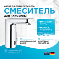 Смеситель для раковины Grohe
