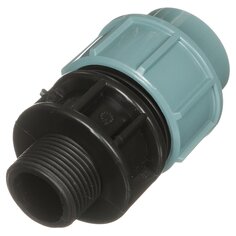 ПНД муфта d40х1" 1/2, наружная резьба, STR СТР