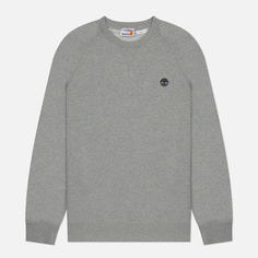 Мужская толстовка Timberland Exeter River Brushed Back Crew Neck, цвет серый