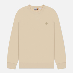 Мужская толстовка Timberland Exeter River Brushed Back Crew Neck, цвет бежевый