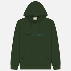 Мужская толстовка Timberland Embroidery Tonal Hoodie, цвет зелёный