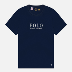 Мужская футболка Polo Ralph Lauren Logo Cotton Jersey Sleep, цвет синий