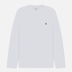 Мужской лонгслив Polo Ralph Lauren BCI Liquid Cotton Sleep Top Crew Neck, цвет белый