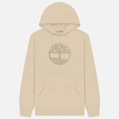 Мужская толстовка Timberland Kennebec River Tree Logo Hoodie, цвет бежевый