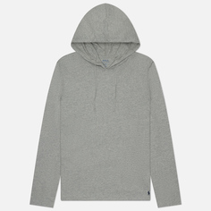 Мужской лонгслив Polo Ralph Lauren BCI Liquid Cotton Sleep Top Hoodie, цвет серый