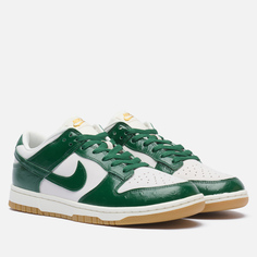 Кроссовки Nike Wmns Dunk Low LX, цвет зелёный