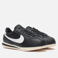 Кроссовки Nike Wmns Cortez 23 Premium Leather, цвет чёрный