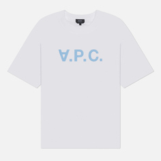 Мужская футболка A.P.C. Oversize Grand V.P.C., цвет белый