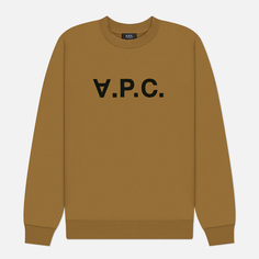 Мужская толстовка A.P.C. Standard Grand V.P.C. GOTS, цвет коричневый