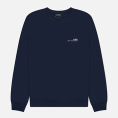 Мужская толстовка A.P.C. Item, цвет синий