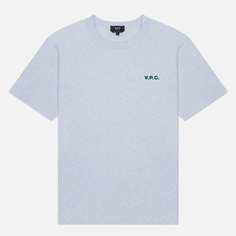 Мужская футболка A.P.C. Boxy Petit V.P.C., цвет серый