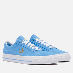 Кеды Converse One Star Pro Suede, цвет голубой