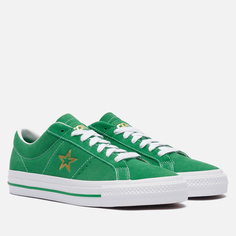 Кеды Converse One Star Pro Suede, цвет зелёный