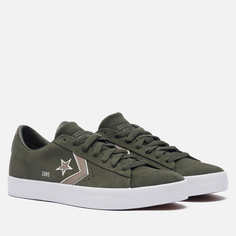 Мужские кеды Converse PL Vulc Pro Classic Suede, цвет зелёный