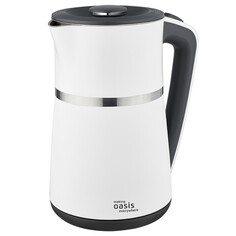 Чайники электрические чайник OASIS K-4SPW 2200Вт 1,7л пластик белый