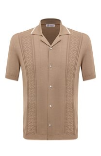 Хлопковая рубашка Brunello Cucinelli