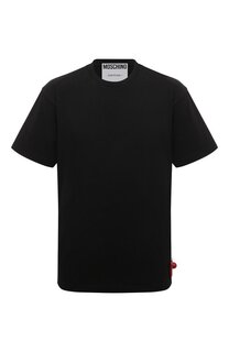 Хлопковая футболка Moschino