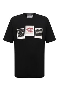 Хлопковая футболка Moschino