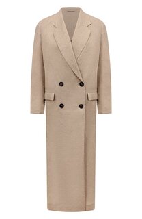Льняное пальто Brunello Cucinelli