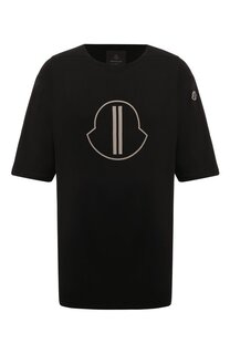 Хлопковая футболка Moncler x Rick Owens Moncler