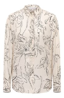 Шелковая блузка Brunello Cucinelli