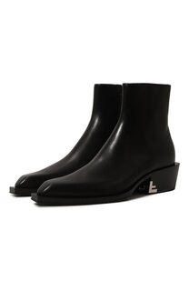 Кожаные казаки Fendi