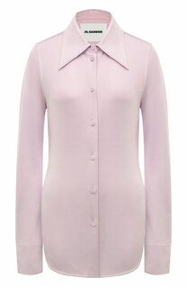 Рубашка из вискозы Jil Sander