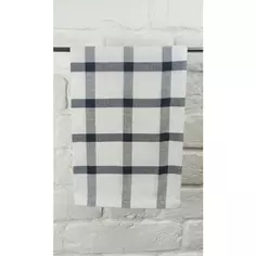 Полотенце вафельное Belezza 40x60 см цвет бело-серый